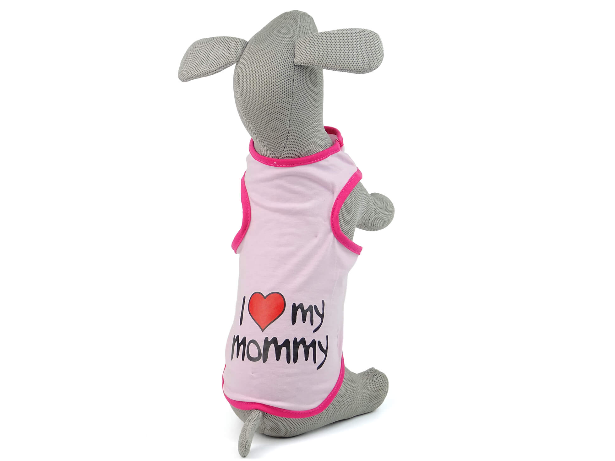 Vsepropejska Mommy letní tričko pro psa Barva: Růžová, Délka zad (cm): 40, Obvod hrudníku: 49 - 52 cm