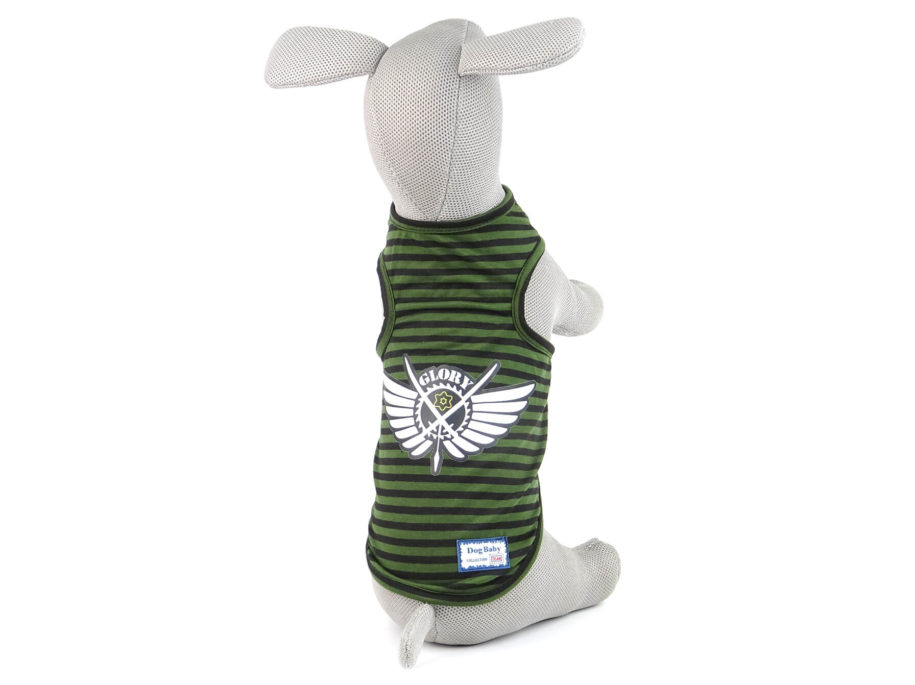 Vsepropejska Glory zelené tričko pro psa Délka zad psa: 21 cm, Obvod hrudníku: 30 - 33 cm