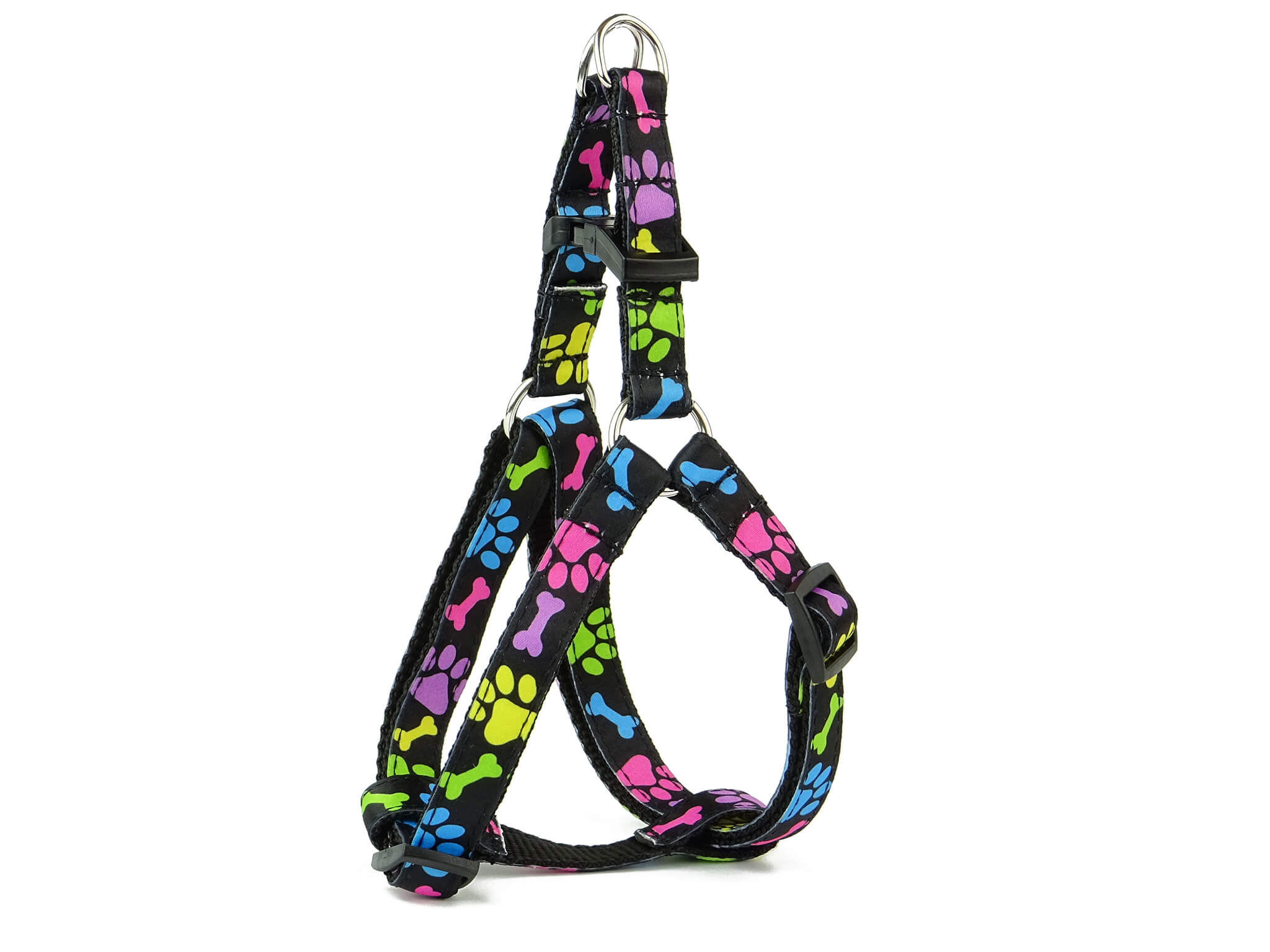 Vsepropejska Paw postroj tlapka | 40 - 60 cm Barva: Černá