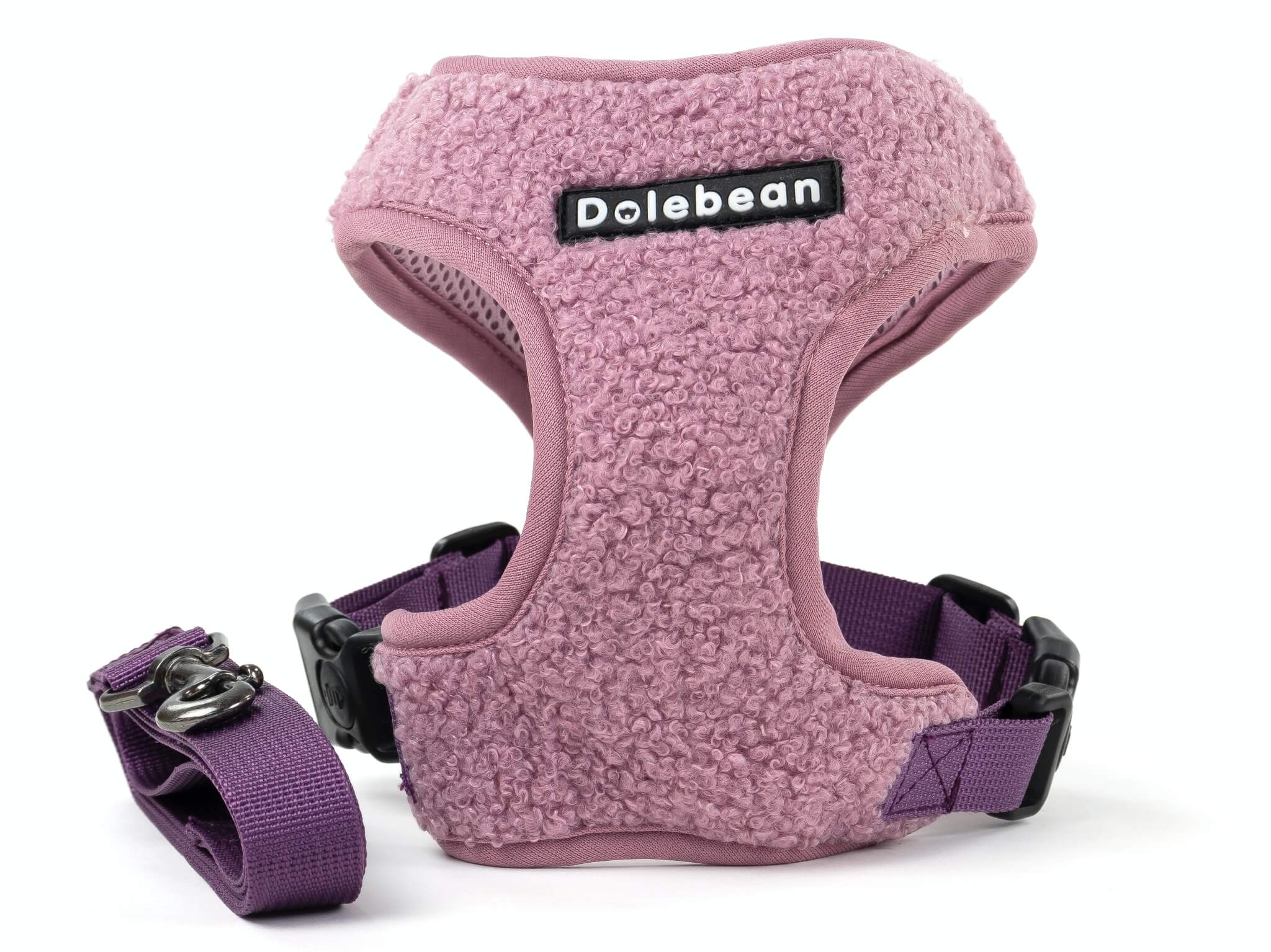 Dolebean kšíry pro psa s vodítkem | 35 – 58 cm Barva: Růžová, Obvod hrudníku: 48 - 58 cm