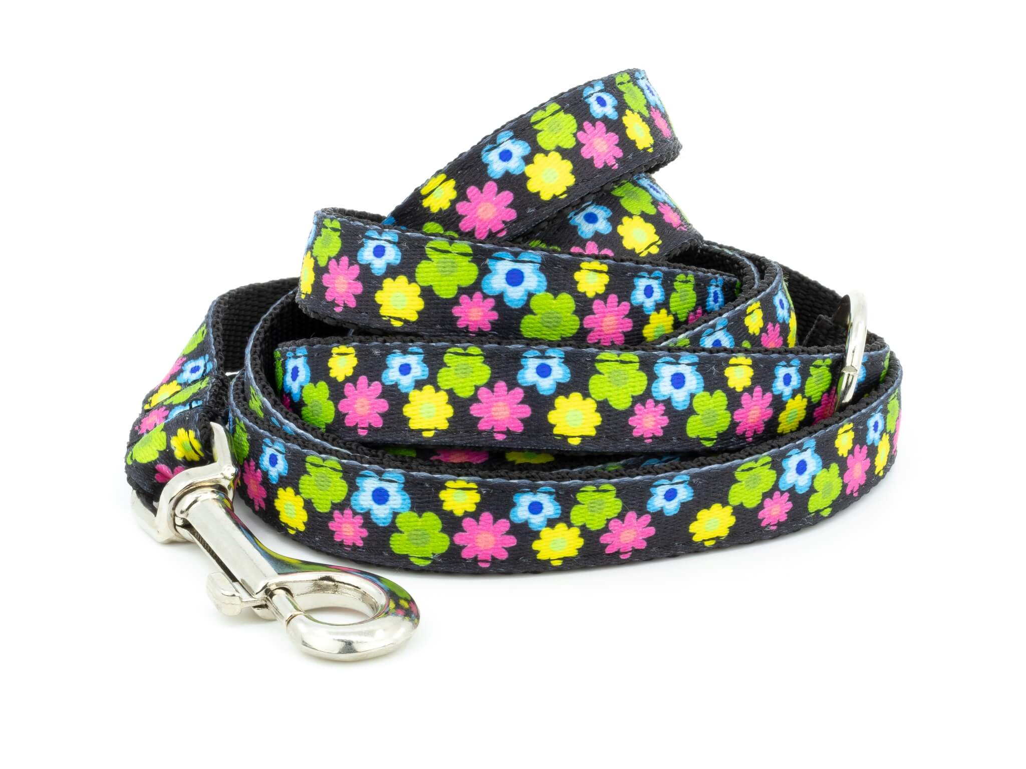 Vsepropejska Paw přepínací vodítko pro psa | 220 cm Barva: Černo-žlutá