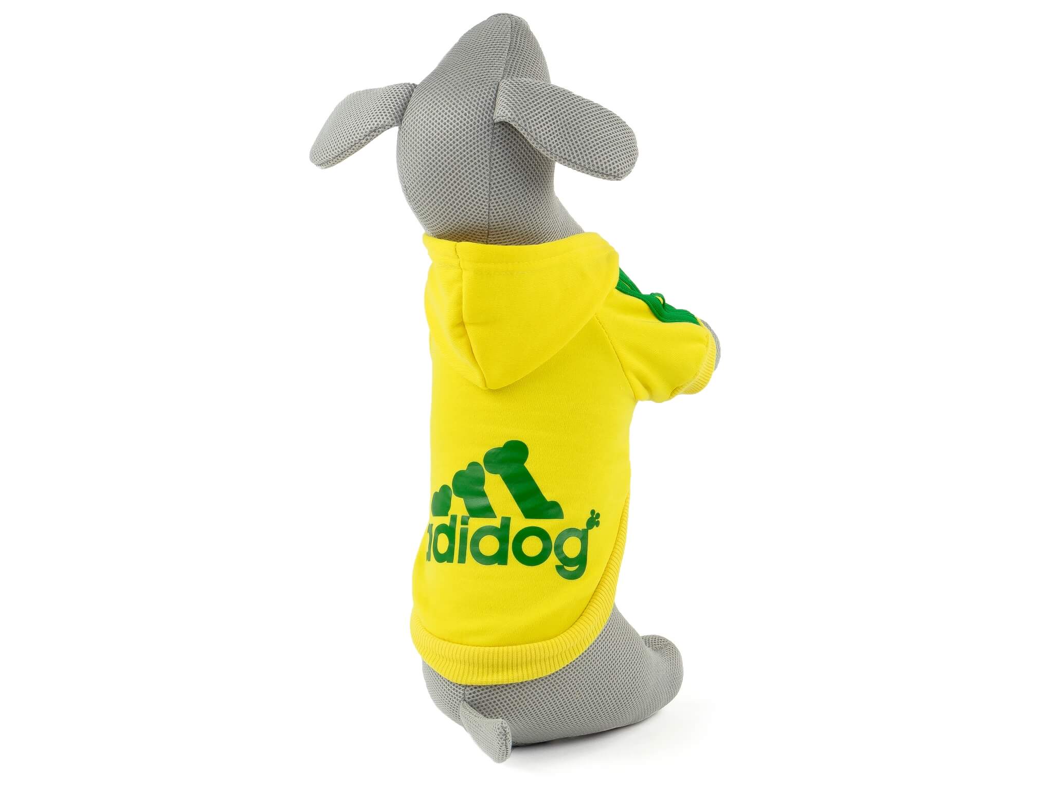 Vsepropejska Adidog žlutá mikina pro psa Délka zad psa: 25 cm, Obvod hrudníku: 28 - 34 cm