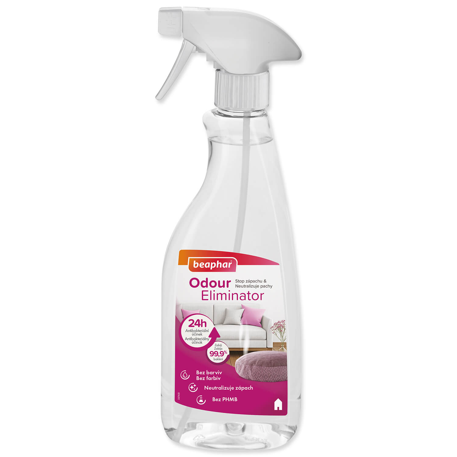 Beaphar dezinfekční odstraňovač zápachu Odour Eliminator 500 ml