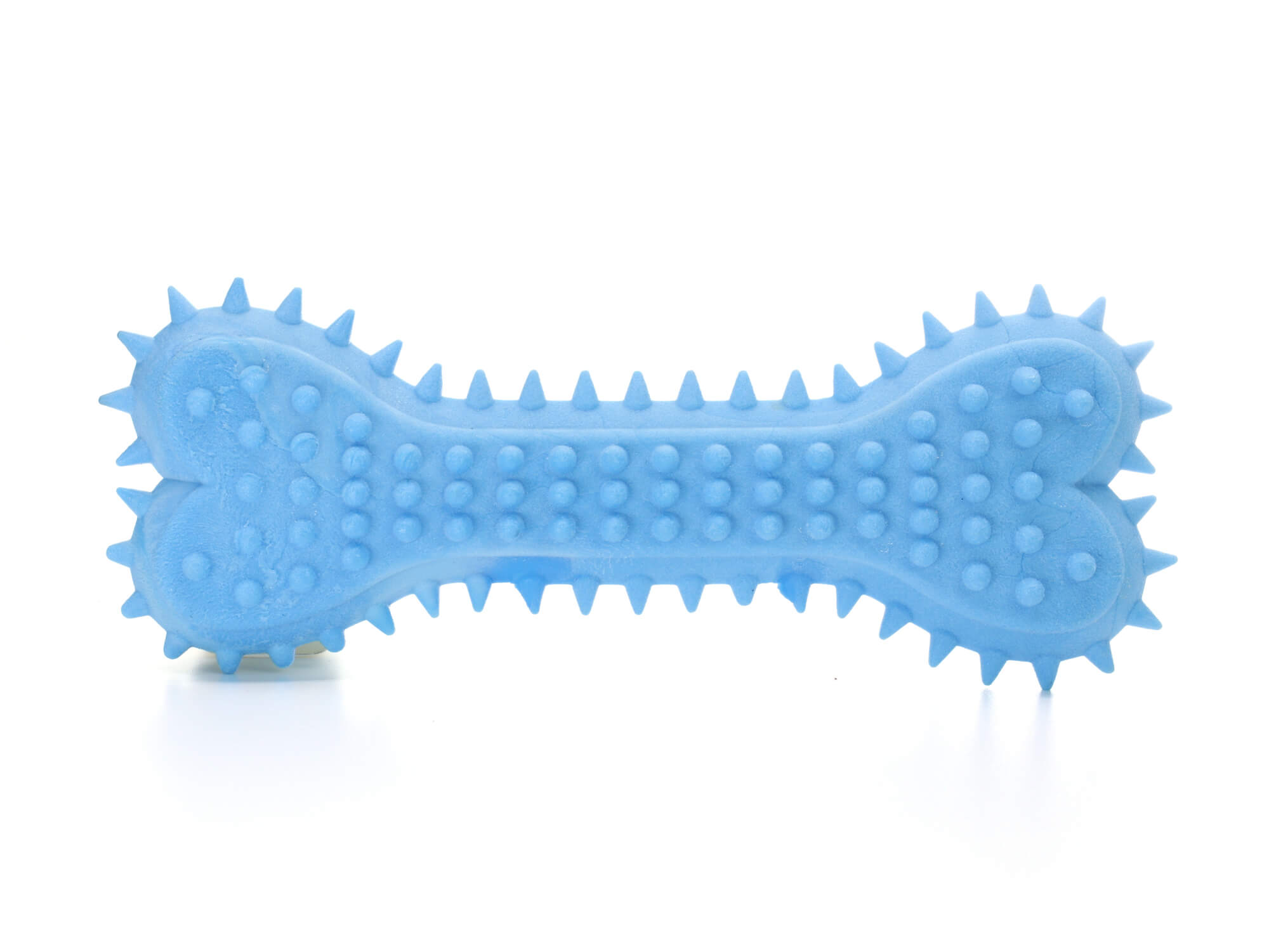 Vsepropejska Bea gumová kost pro psa | 15 cm Barva: Modrá