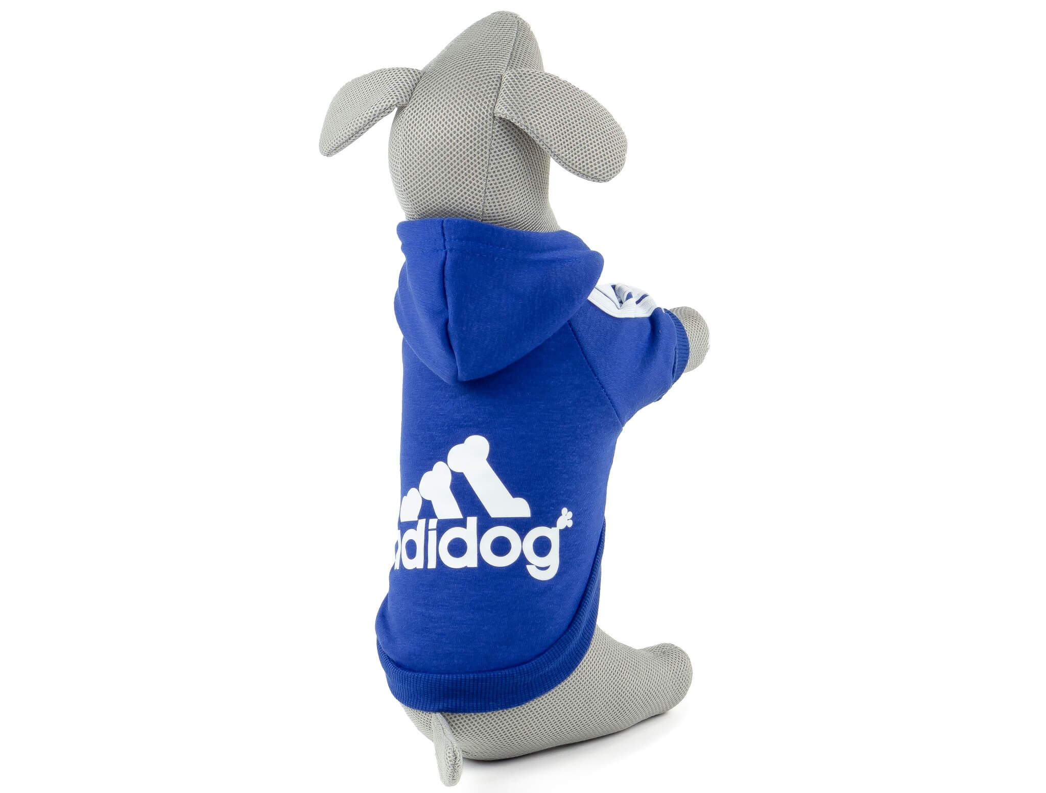 Vsepropejska Adidog modrá mikina pro psa Délka zad psa: 25 cm, Obvod hrudníku: 28 - 34 cm