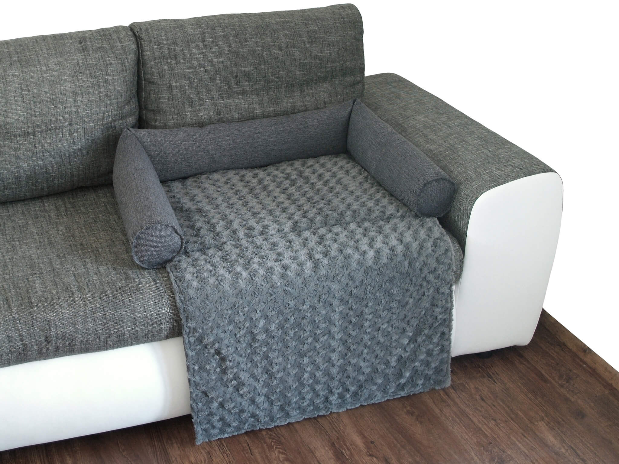 I love pets Sofa šedý pelech pro psa na sedačku Barva: Šedá, Rozměr (cm): 60 x 45