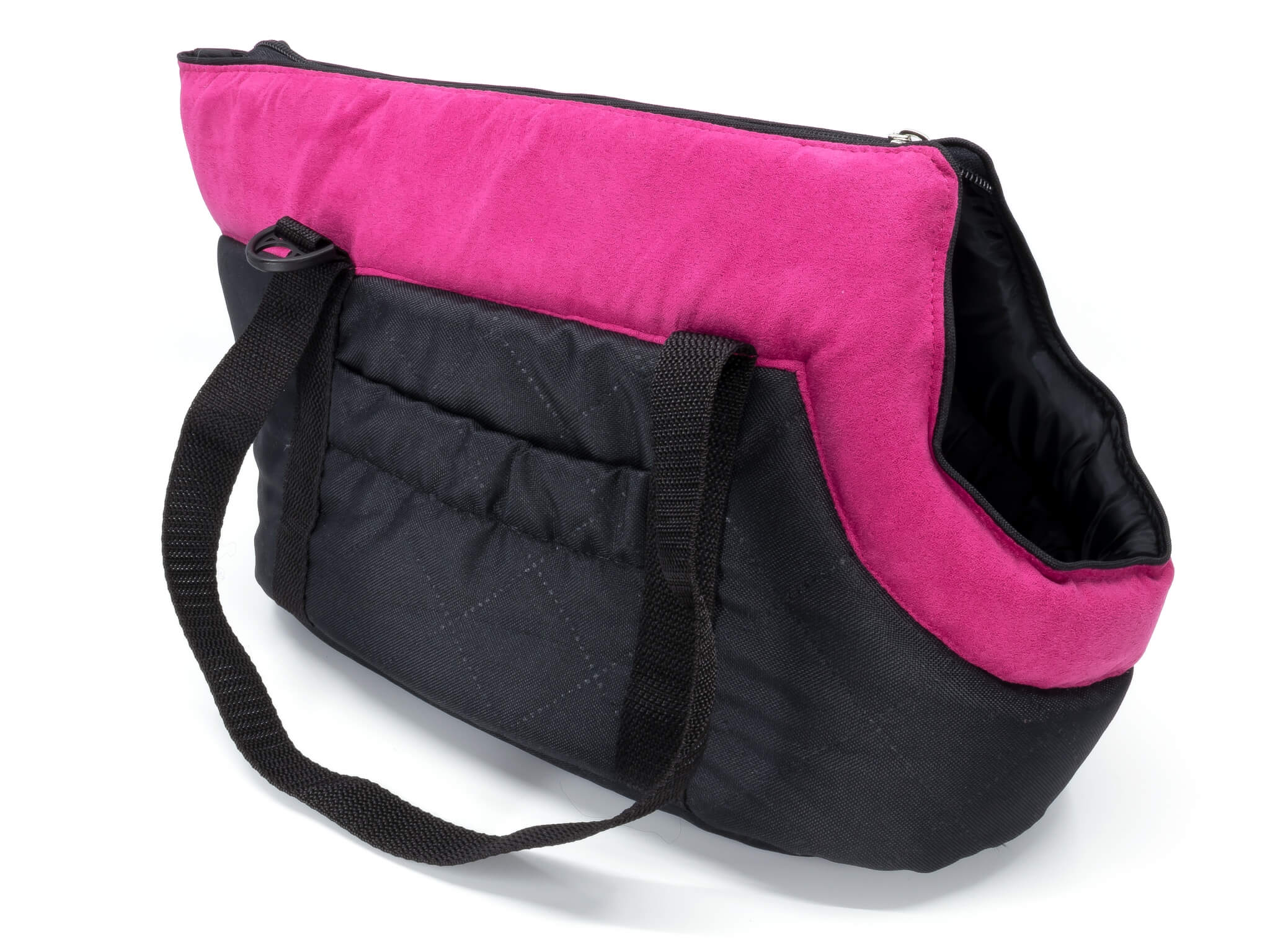HobbyDog Nice černo-růžová taška pro psa Dle váhy psa: do 4 kg