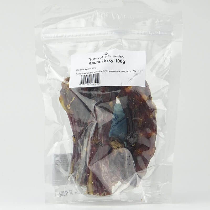 Perrito kachní krky pro psy | 100g