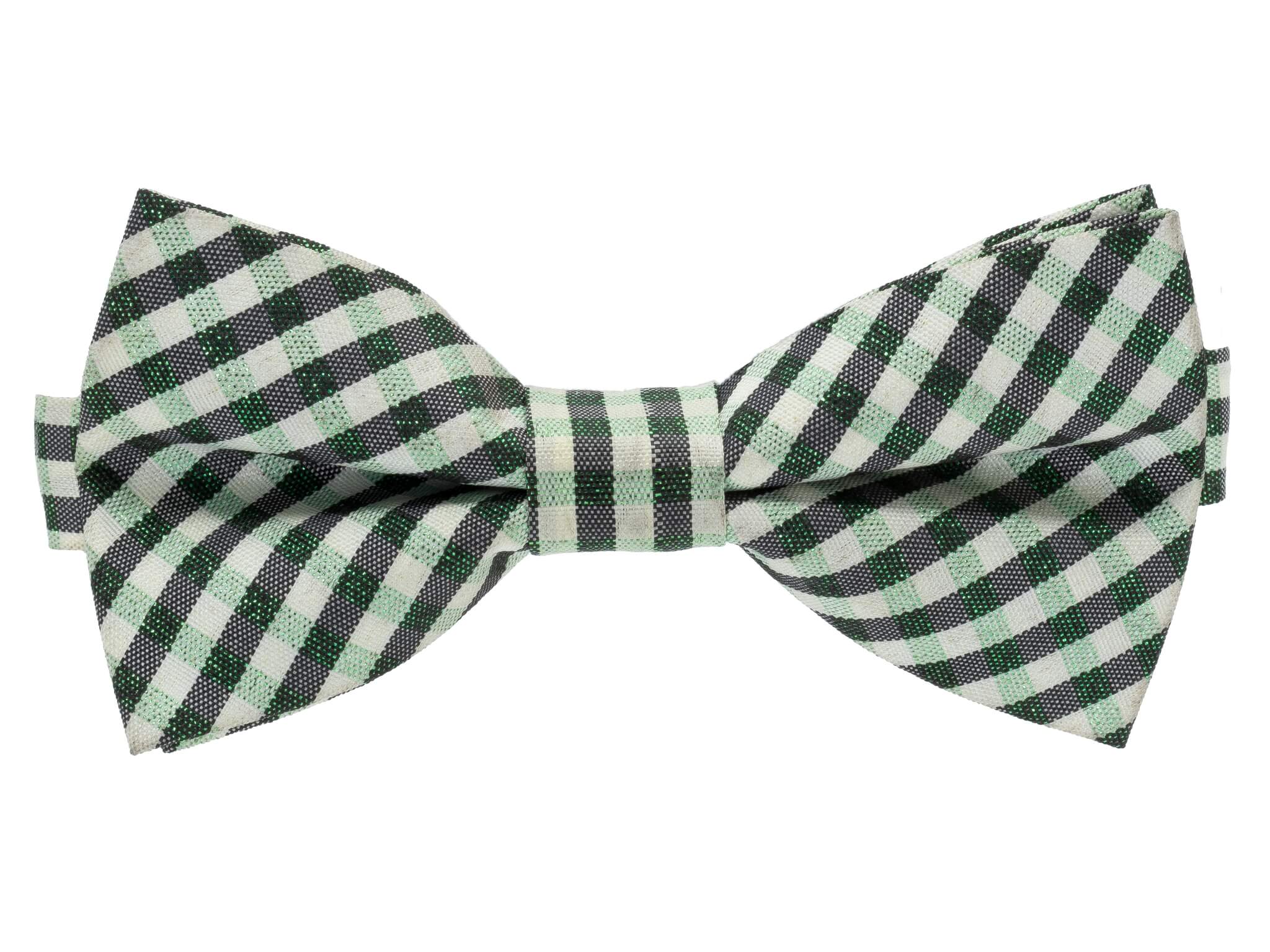 Vsepropejska Dante černo-zelený károvaný motýlek pro psa | 20 - 44 cm