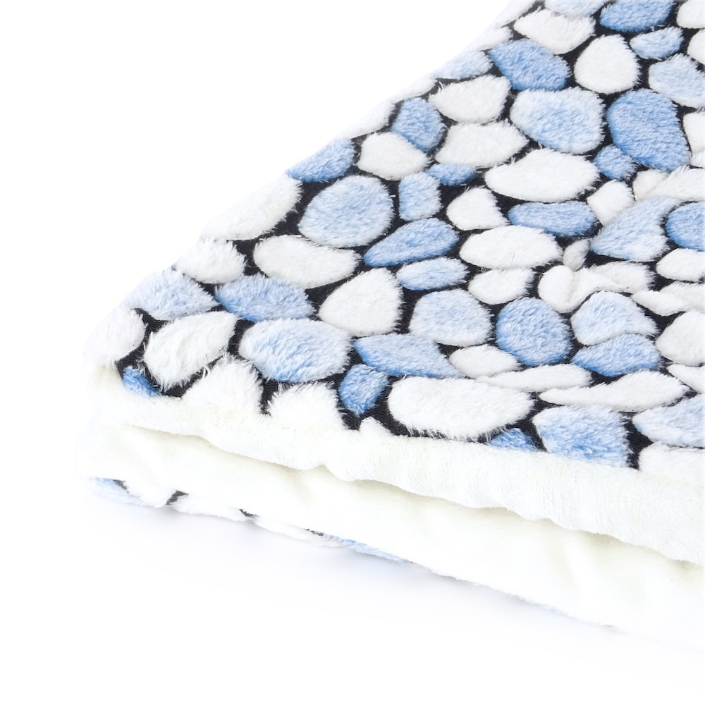Vsepropejska Blanket bílo-modrá deka pro psa Barva: Modrá, Rozměr (cm): 100 x 75