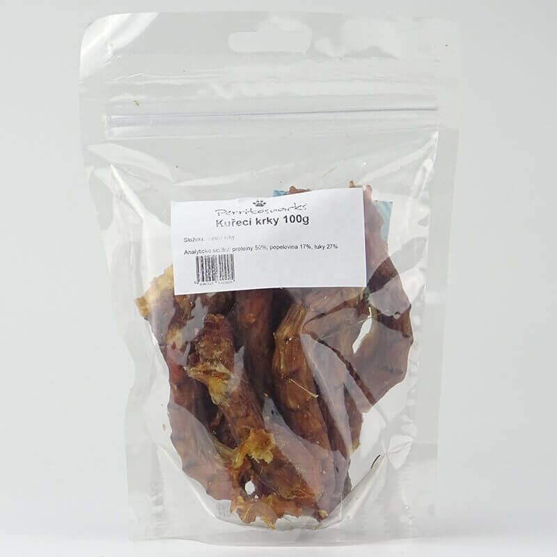 Perrito kuřecí krky pro psy | 100g