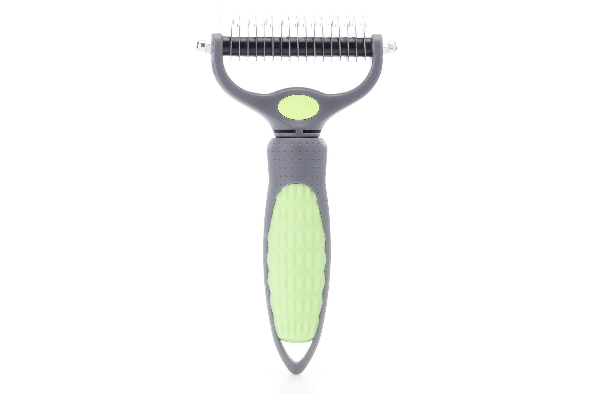 Vsepropejska Endy trimovací hřeben pro psa | 16 cm Barva: Zelená, Rozměr (cm): 7,5