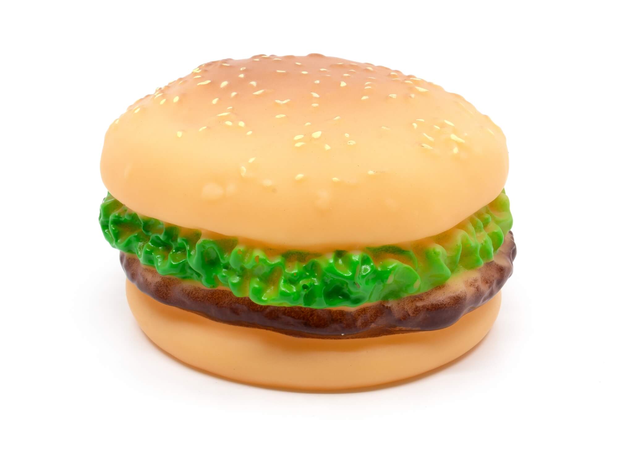 Vsepropejska Orfeus gumový hamburger pro psa