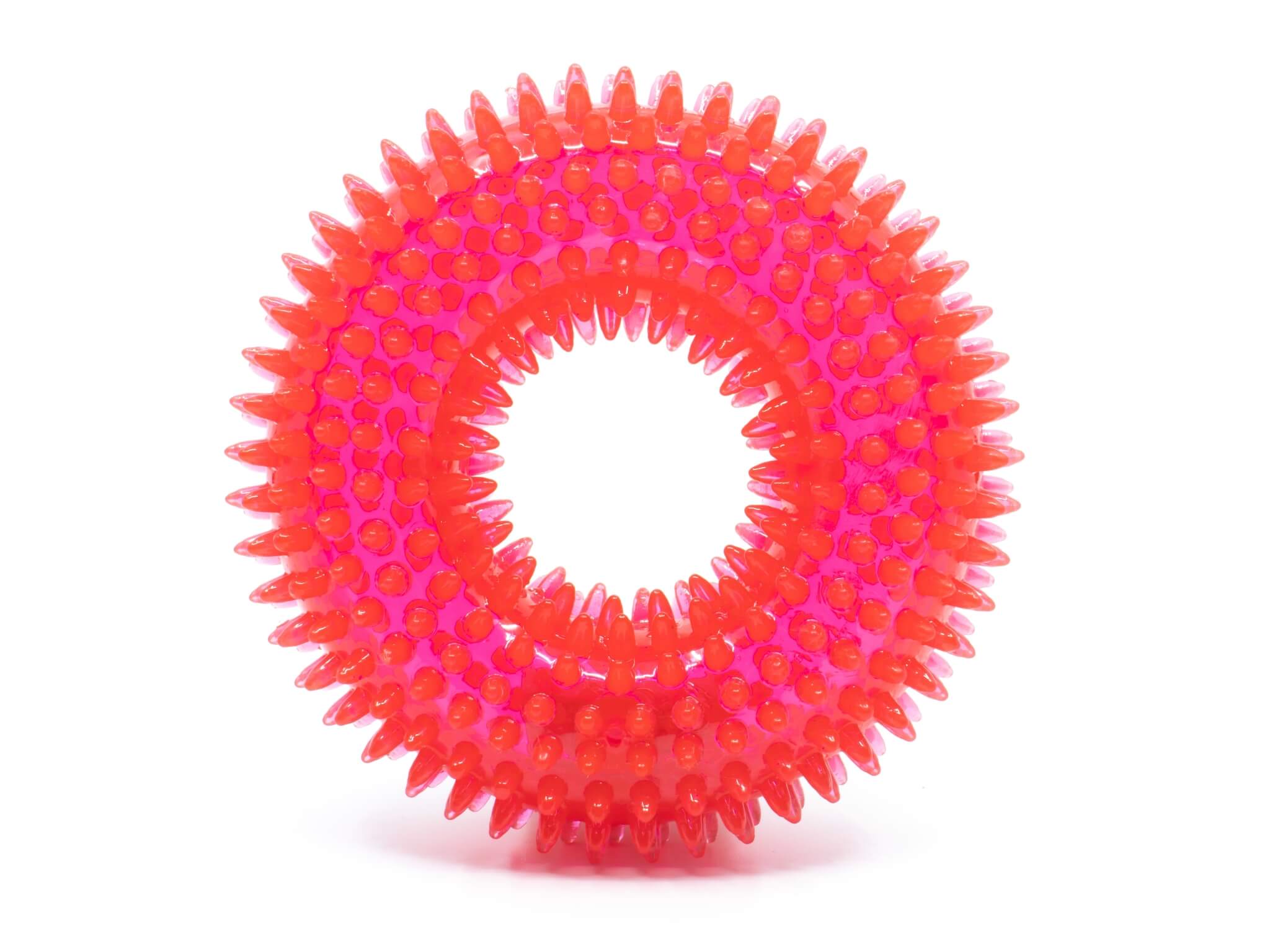 Vsepropejska Tracy gumový kruh pro psa | 12 cm Barva: Červená