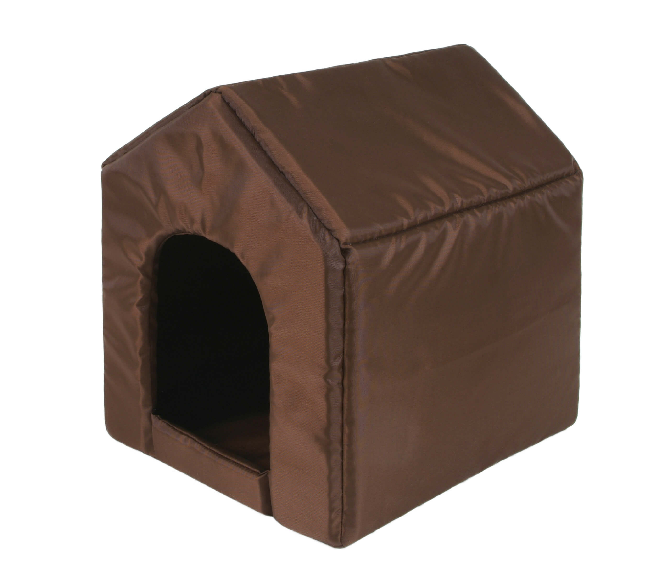 I love pets Economy Hnědá bouda pro psa Barva: Hnědá, Rozměr (cm): 56 x 46