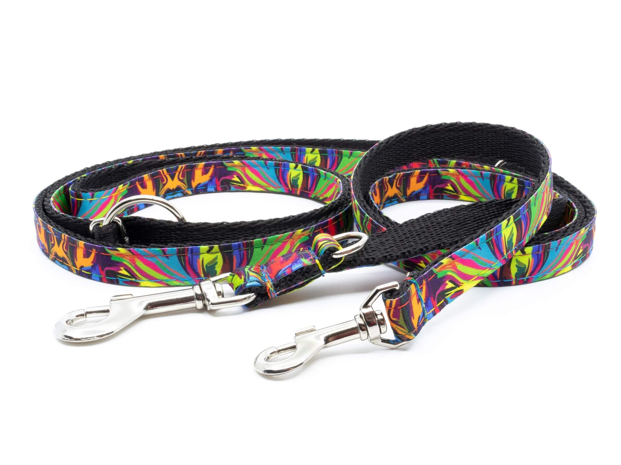 Vsepropejska Verdi přepínací vodítko pro psa | 220 cm Barva: Černá, Délka vodítka: 220 cm, Šířka vodítka: 1,5 cm