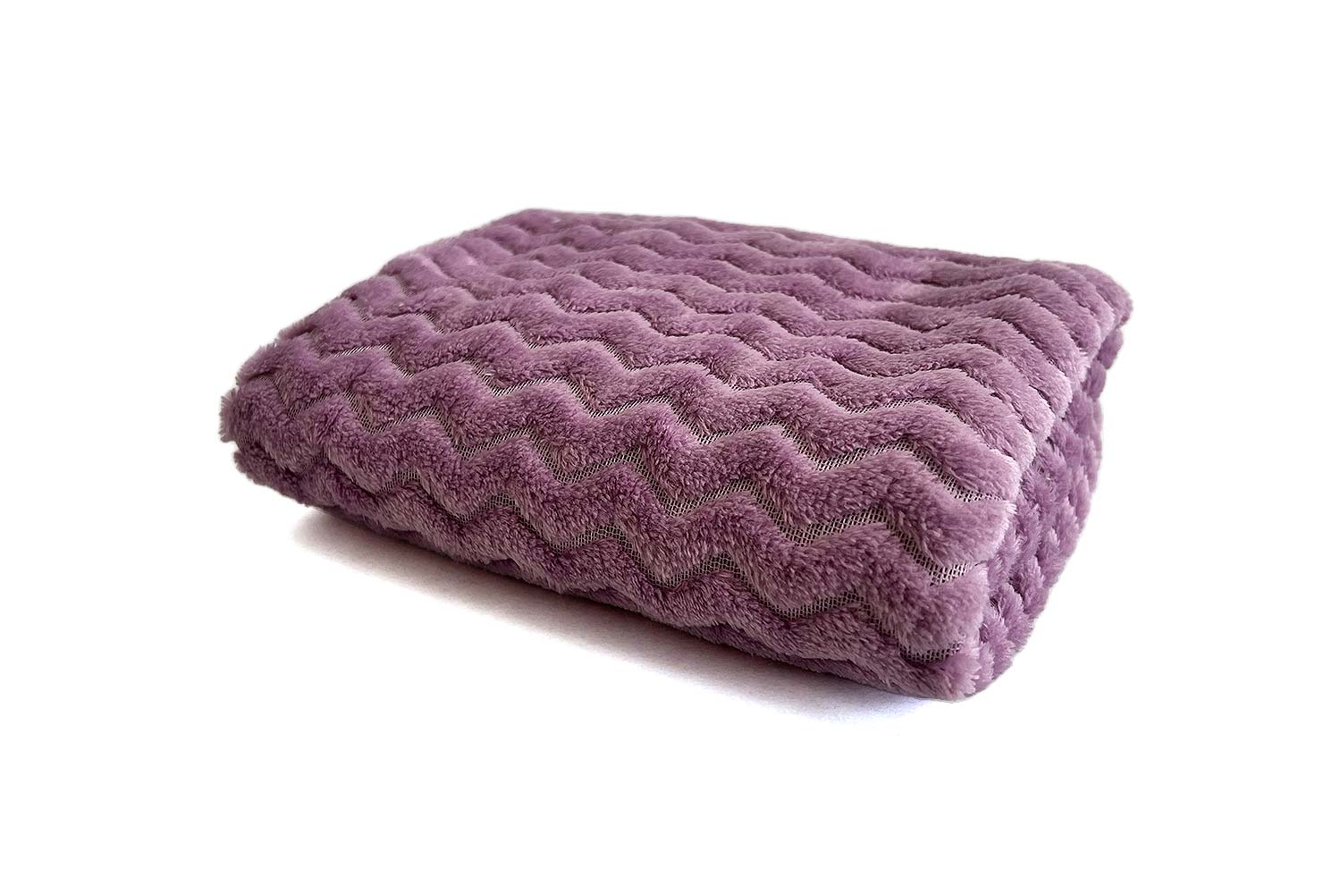 Vsepropejska Ella fialová deka pro psa Barva: Fialová vlnky, Rozměr (cm): 65 x 45