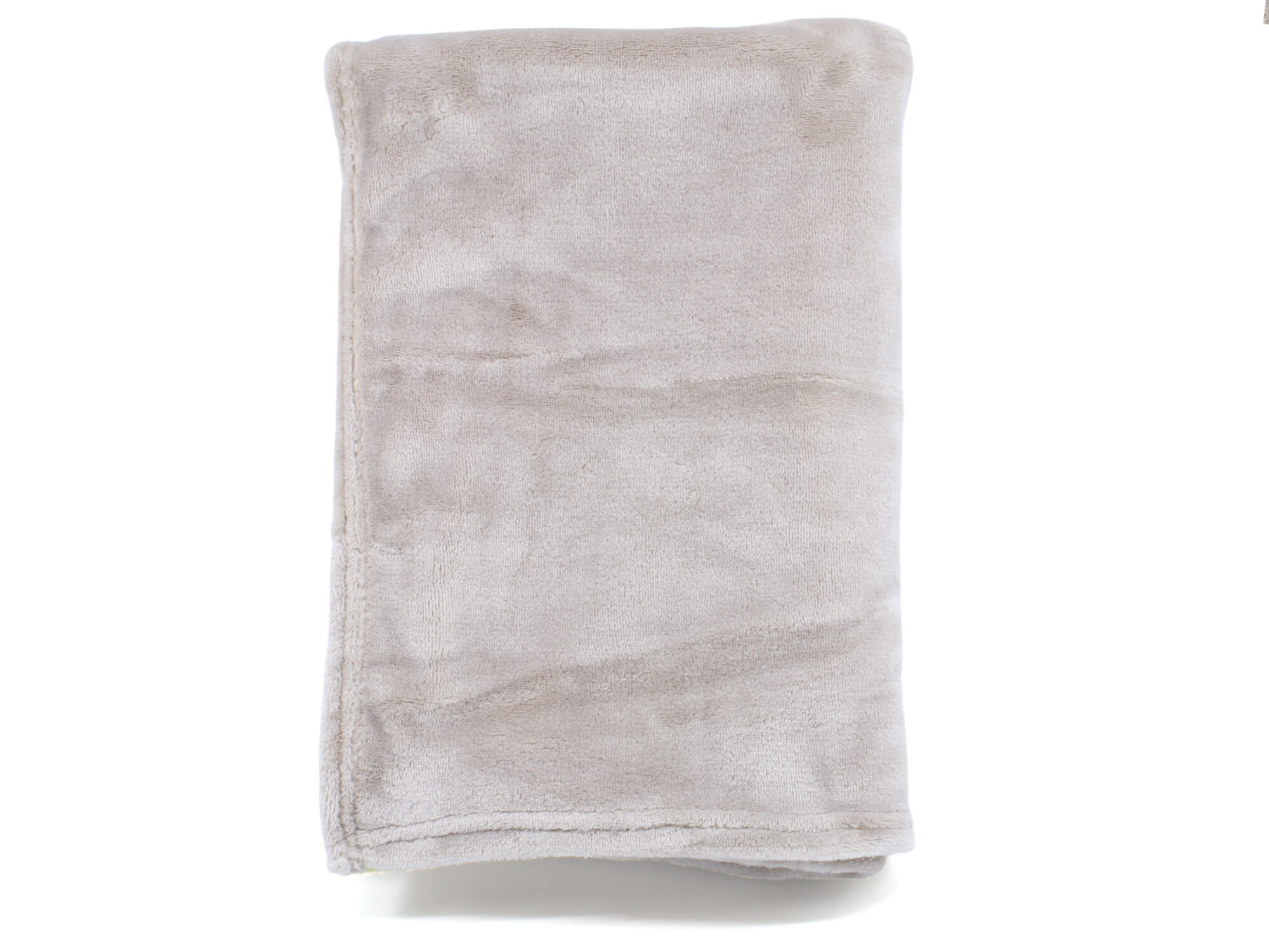 Vsepropejska Ella šedá fleecová deka pro psa Barva: Béžovo-šedá, Rozměr (cm): 65 x 45