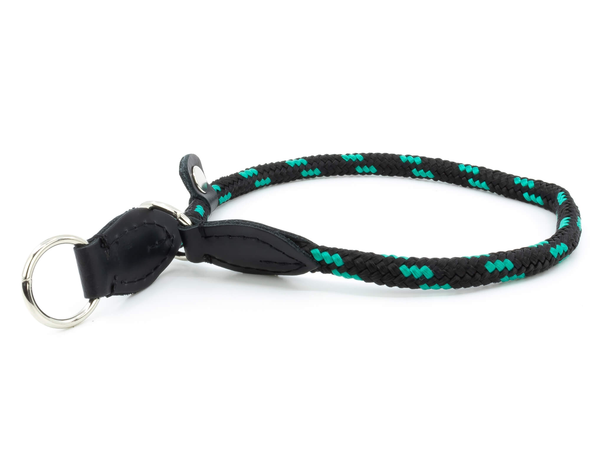 Rambo stahovací obojek pro psa | 50 cm Barva: Černo-zelená, Obvod krku: 50 cm