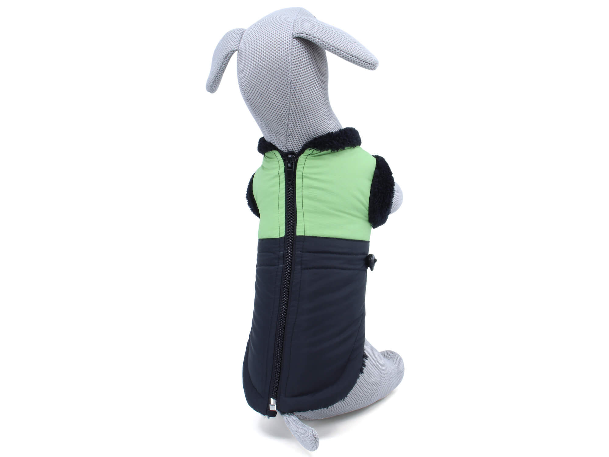 Pes-tex Bruno zimní bunda pro psa Barva: Černo-zelená, Délka zad (cm): 26, Obvod hrudníku: 20 - 30 cm