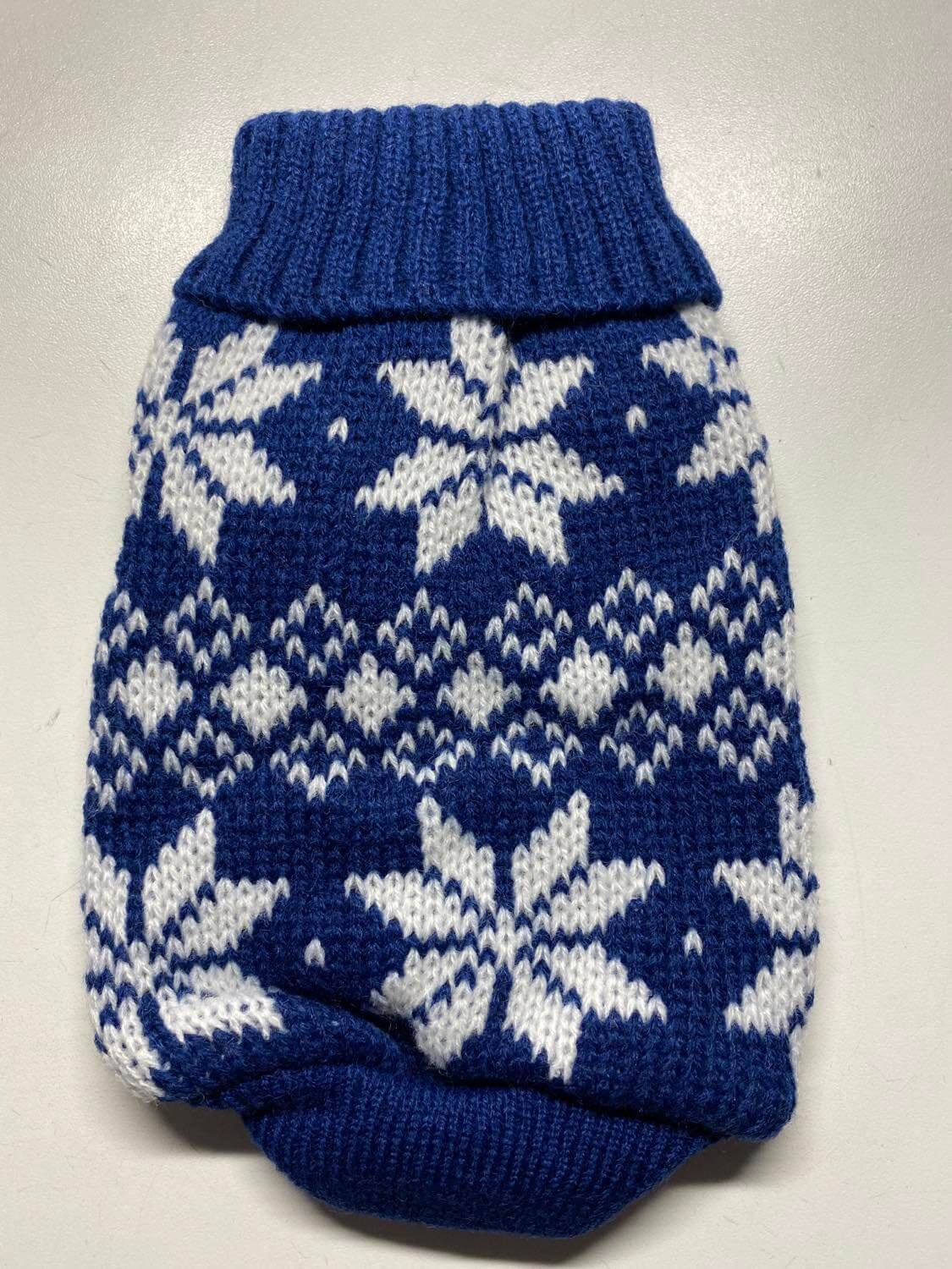 Vsepropejska Mayla svetr pro psa Barva: Modrá, Délka zad (cm): 32, Obvod hrudníku: 34 - 48 cm