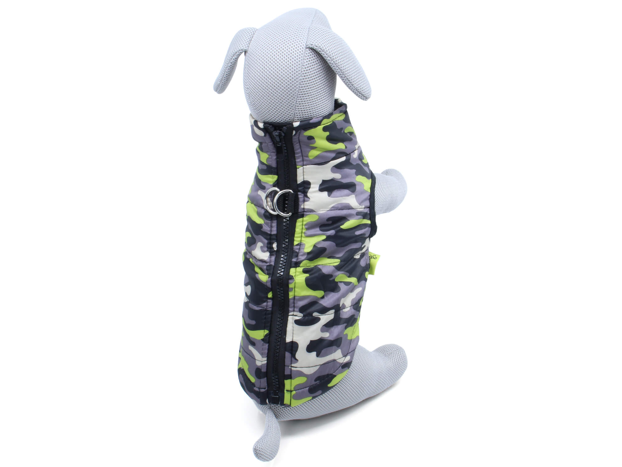 Levně Knox obleček pro psa na zip Barva: Šedá, Délka zad (cm): 33, Obvod hrudníku: 41 - 44 cm