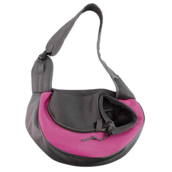 Vsepropejska Travel růžová taška pro psa přes rameno Dle váhy psa: do 2 kg