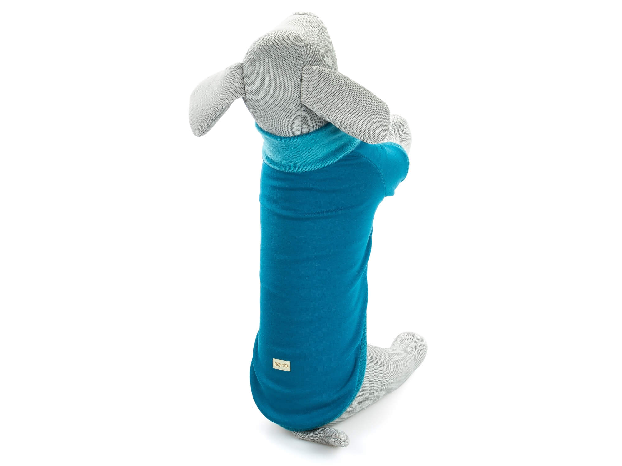Pes-tex Edy elastický rolák pro psa Barva: Modrá, Délka zad (cm): 39, Obvod hrudníku: 44 - 50 cm