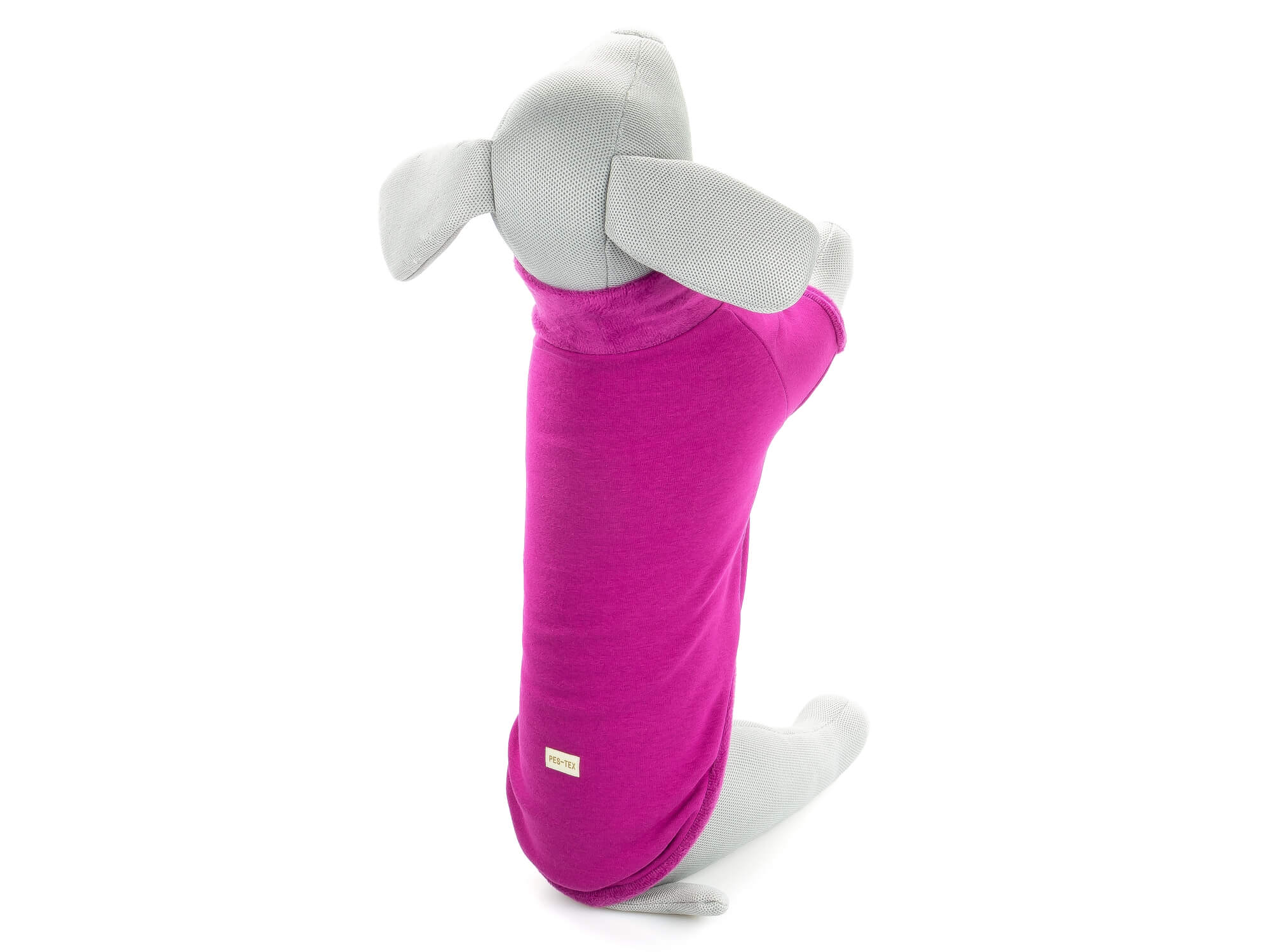 Pes-tex Edy elastický rolák pro psa Barva: Růžová, Délka zad (cm): 39, Obvod hrudníku: 44 - 50 cm