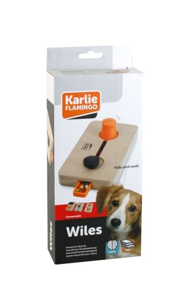 Karlie Wiles interaktivní dřevěná hračka pro psa