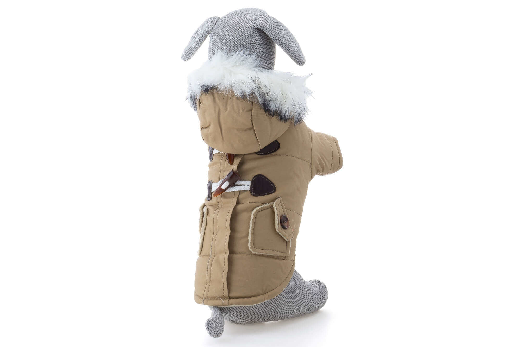 Vsepropejska Zeta zimní bunda pro psa Barva: Béžová, Délka zad (cm): 30, Obvod hrudníku: 37 - 40 cm