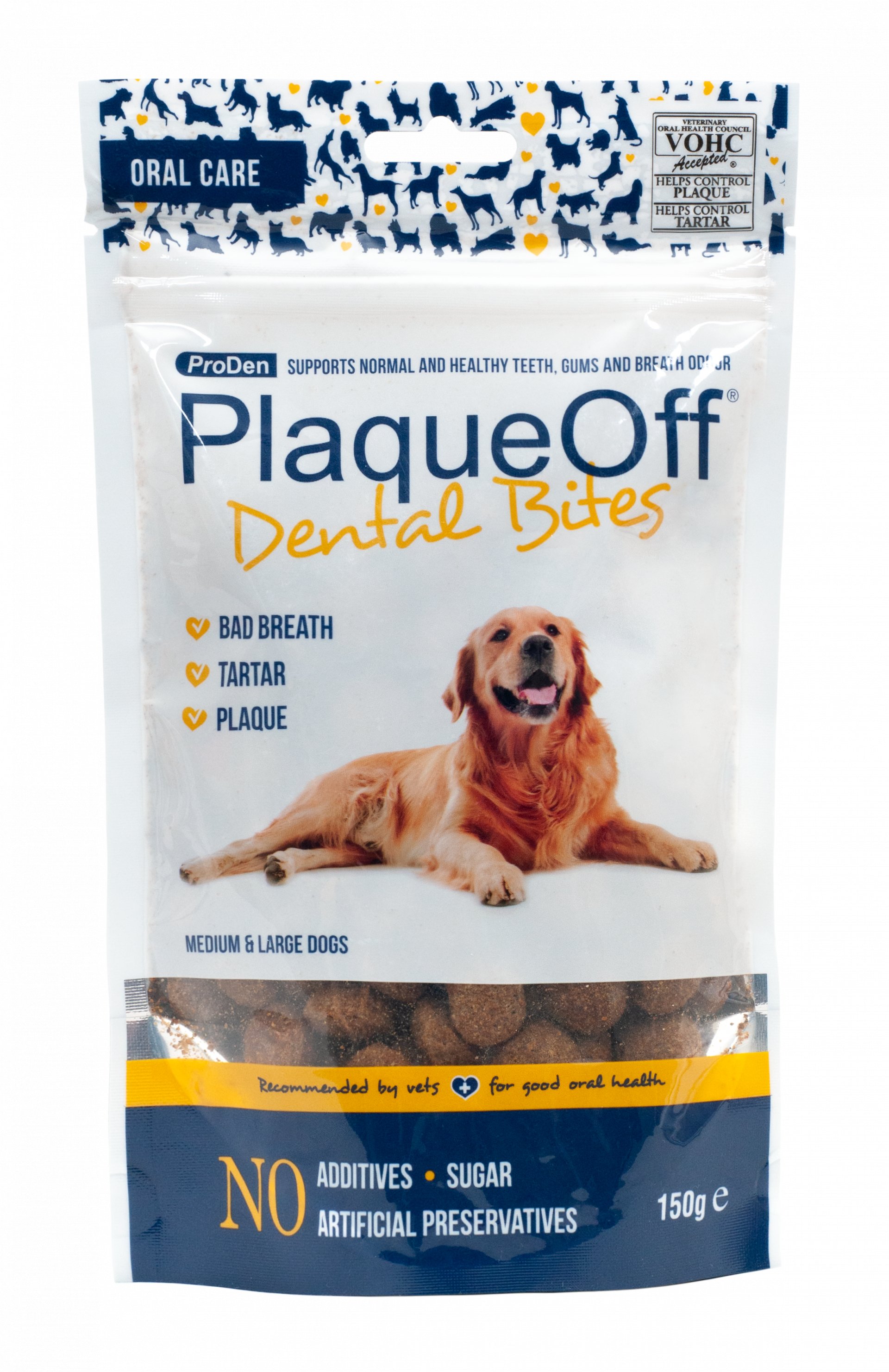 ProDen PlaqueOff PlaqueOff dentální pamlsky pro psy | 150g