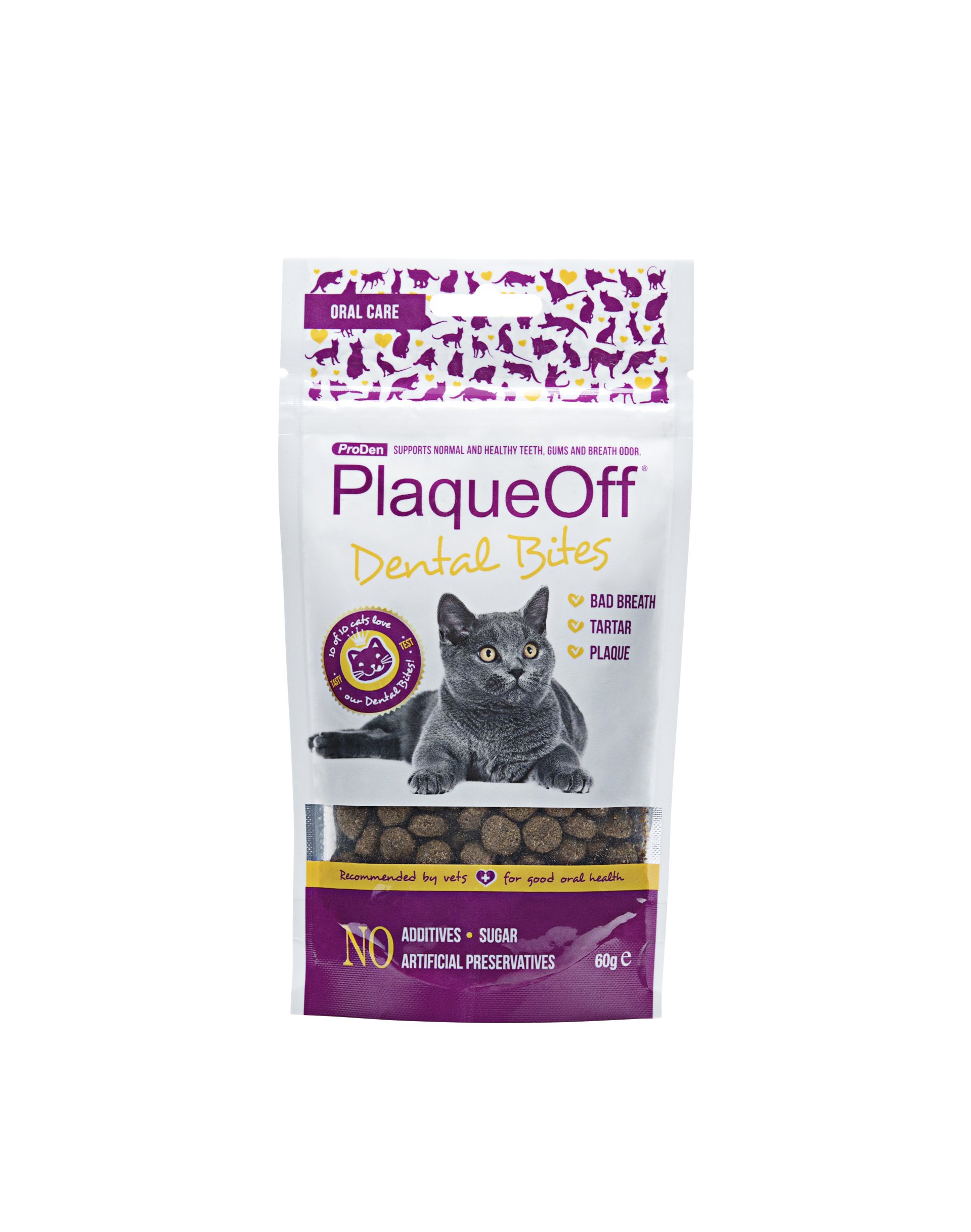 ProDen PlaqueOff PlaqueOff dentální pamlsky pro kočky | 60g