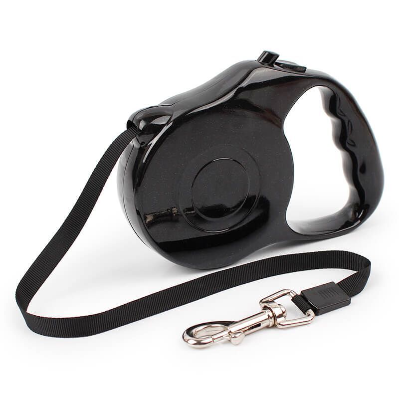 Levně Flex samonavíjecí vodítko pro psa | 5 m Barva: Černá