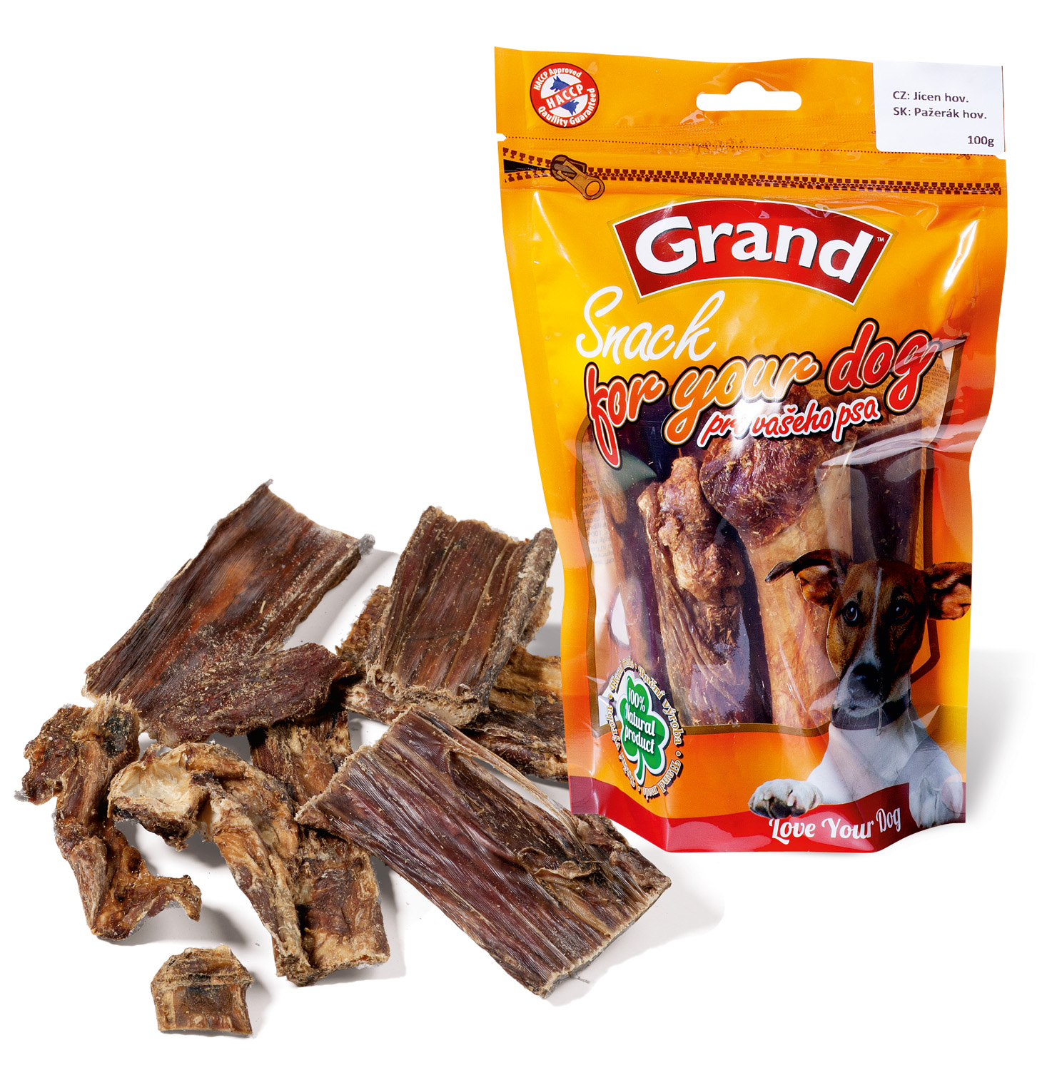 Grand sušený jícen pro psa | 100g