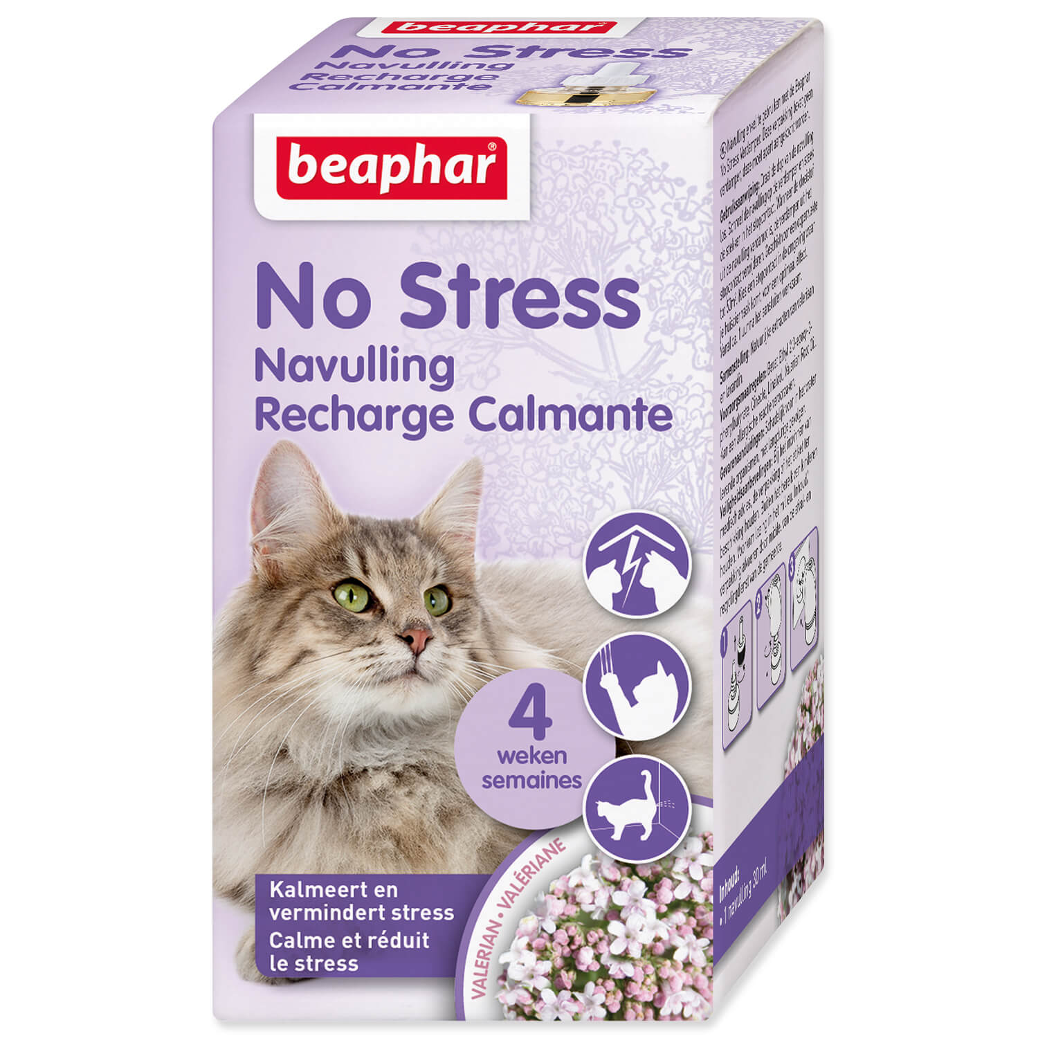 Náhradní náplň Beaphar No Stress pro kočky 30 ml