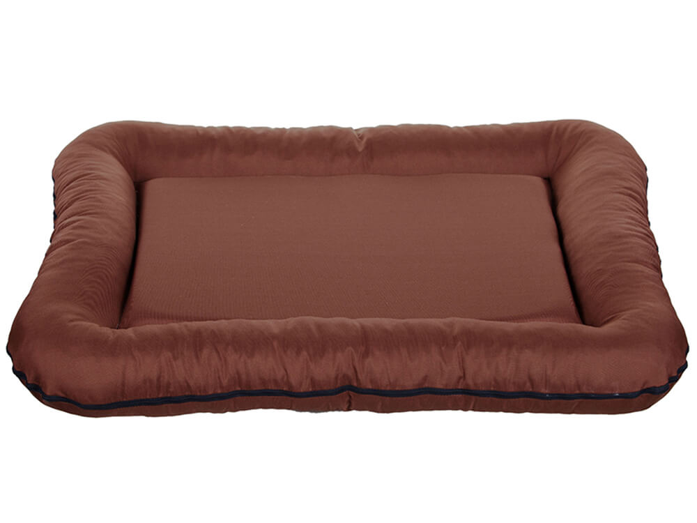 Vsepropejska Washable hnědá matrace pro psa na ZIP Barva: Hnědá, Rozměr (cm): 70 x 60