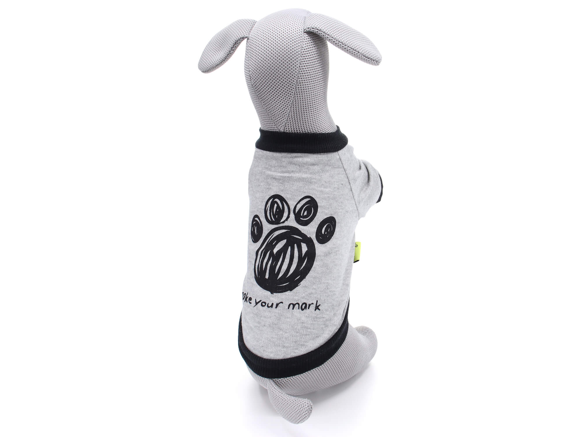 Vsepropejska Birk mikina s obrázkem pro psa Barva: Šedá, Délka zad psa: 17 cm, Obvod hrudníku: 32 - 35 cm