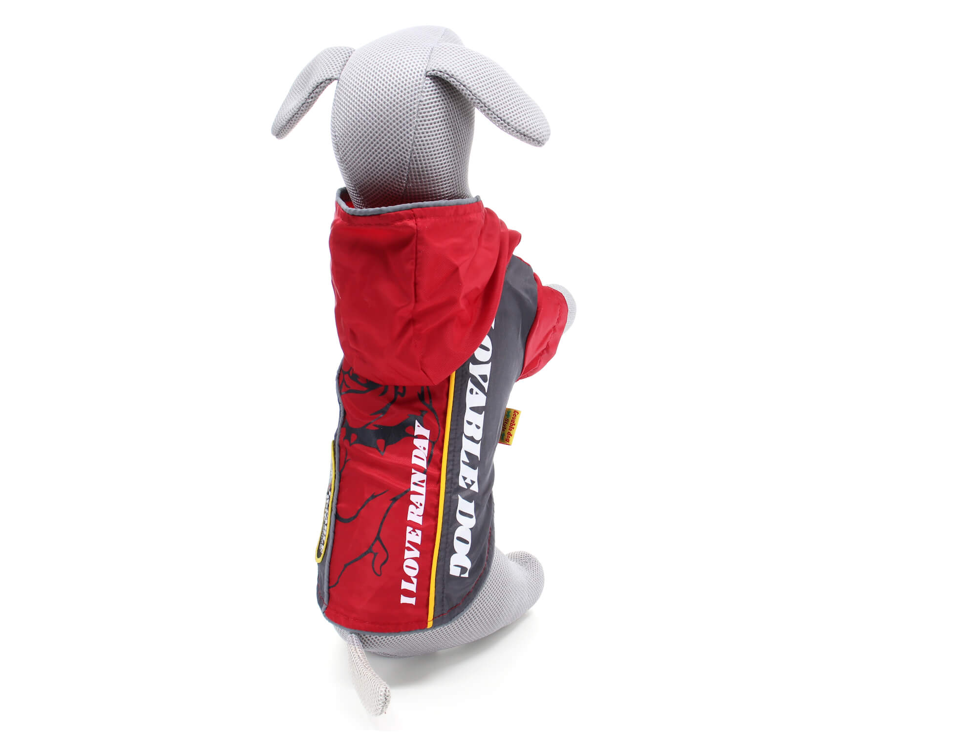 Levně Alba sportovní pláštěnka pro psa Barva: Červená, Délka zad (cm): 20, Obvod hrudníku: 32 - 36 cm