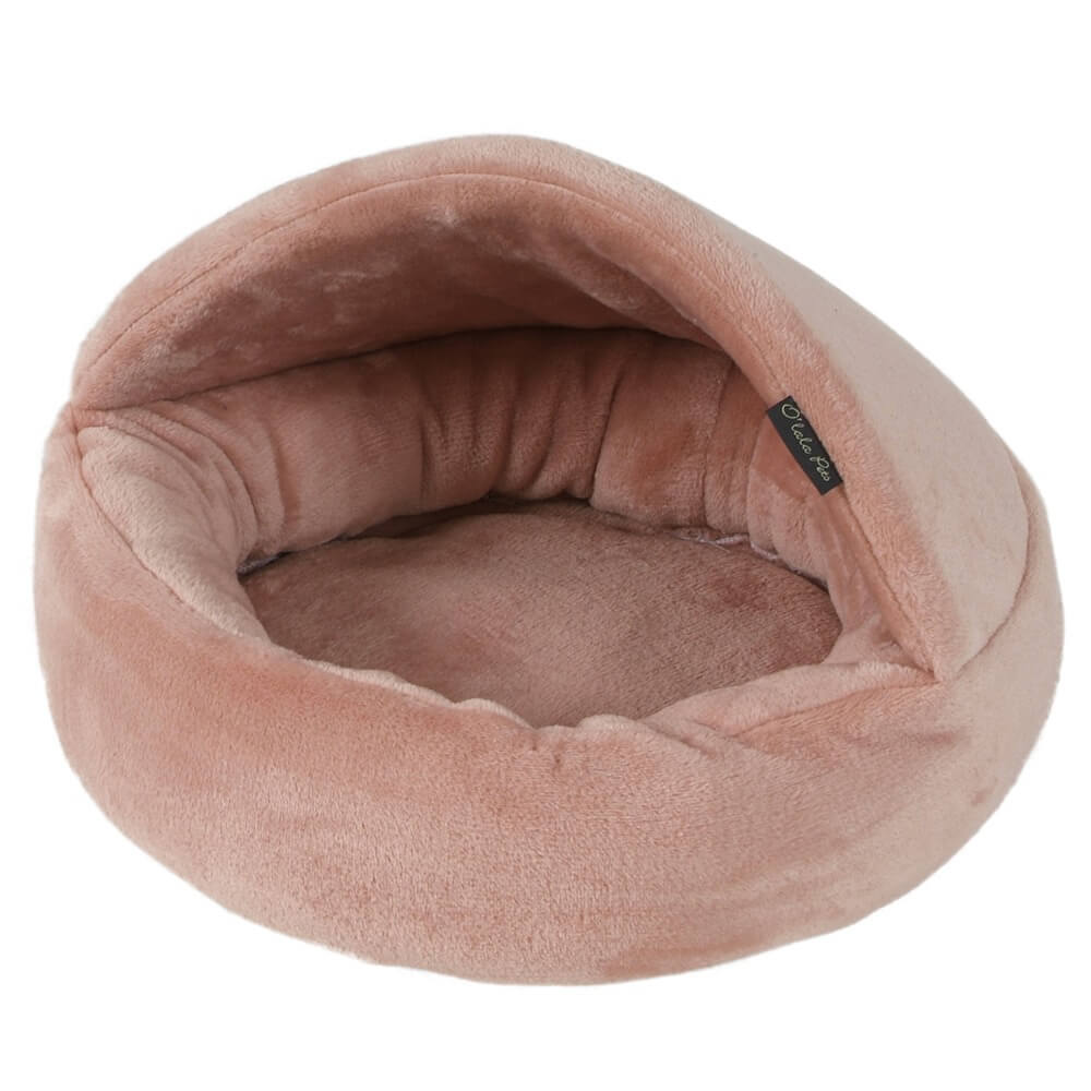 I love pets Afrodithe staro-růžové iglu pro psa z fleecu Rozměr (cm): 45
