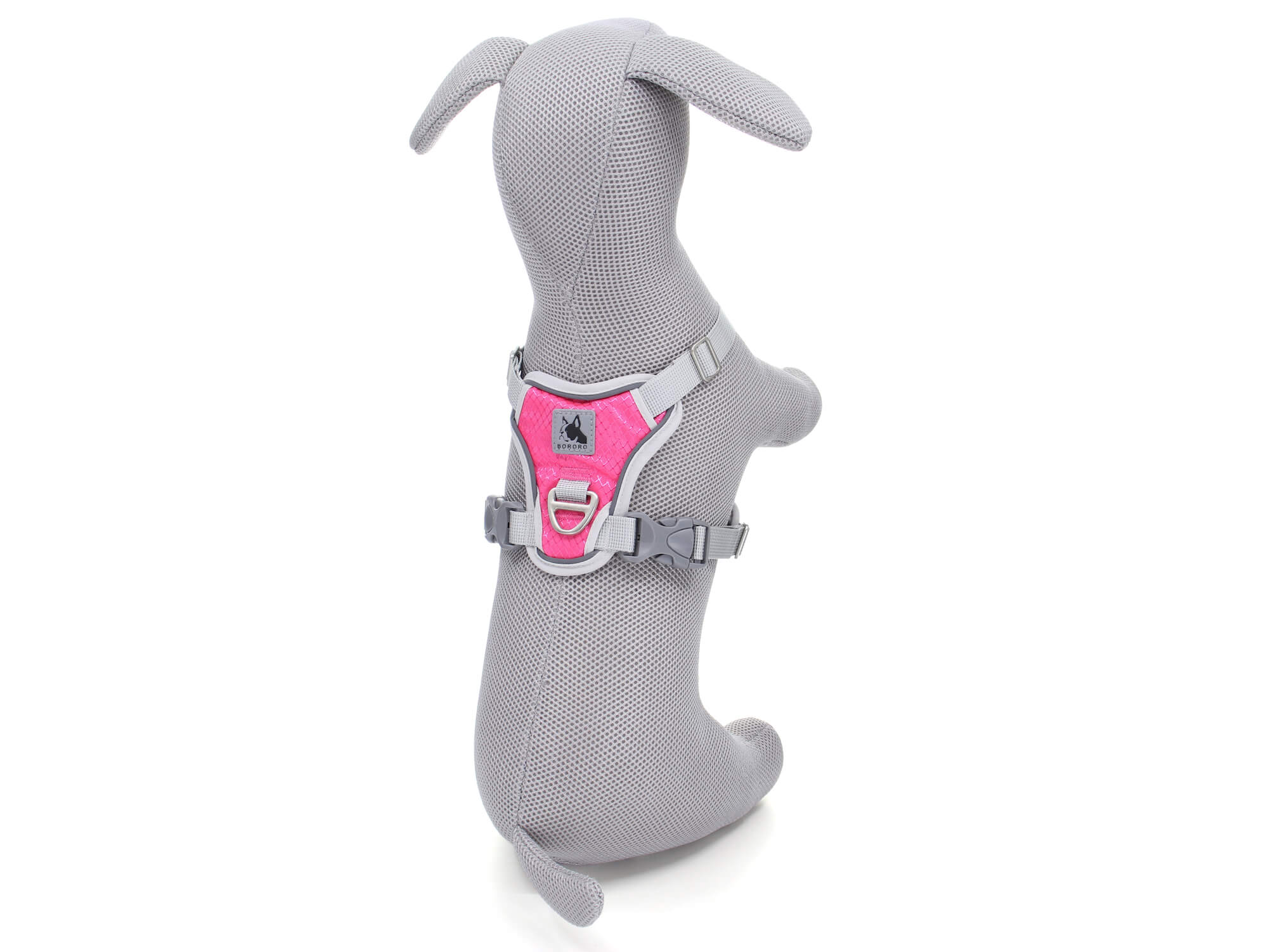 Vsepropejska Ricota sportovní kšíry pro psa | 36 – 73 cm Barva: Růžová, Obvod hrudníku: 36 - 45 cm
