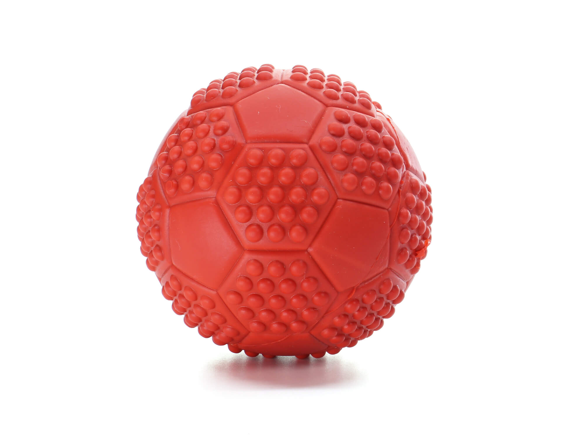 Vsepropejska Zibu gumový balon pro psa | 7 cm Barva: Červená
