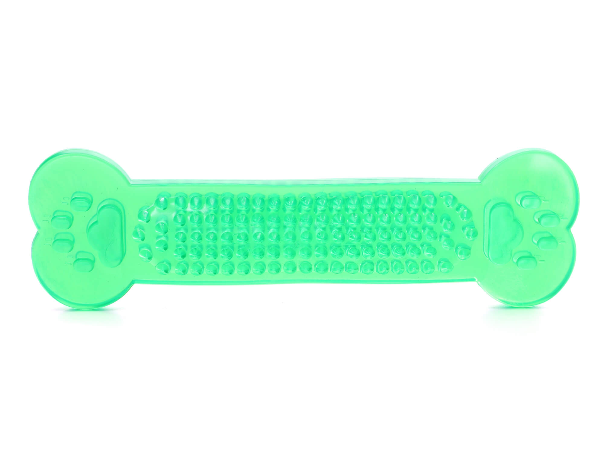 Vsepropejska Otis gumová kost pro psa | 15 cm Barva: Zelená