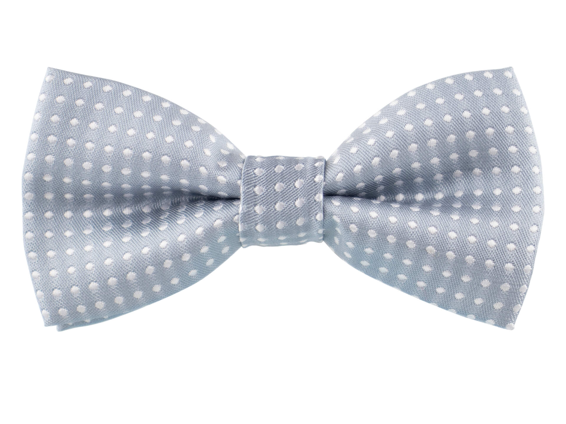 Vsepropejska Elegant stříbrný motýlek pro psa s puntíky | 25 - 42 cm