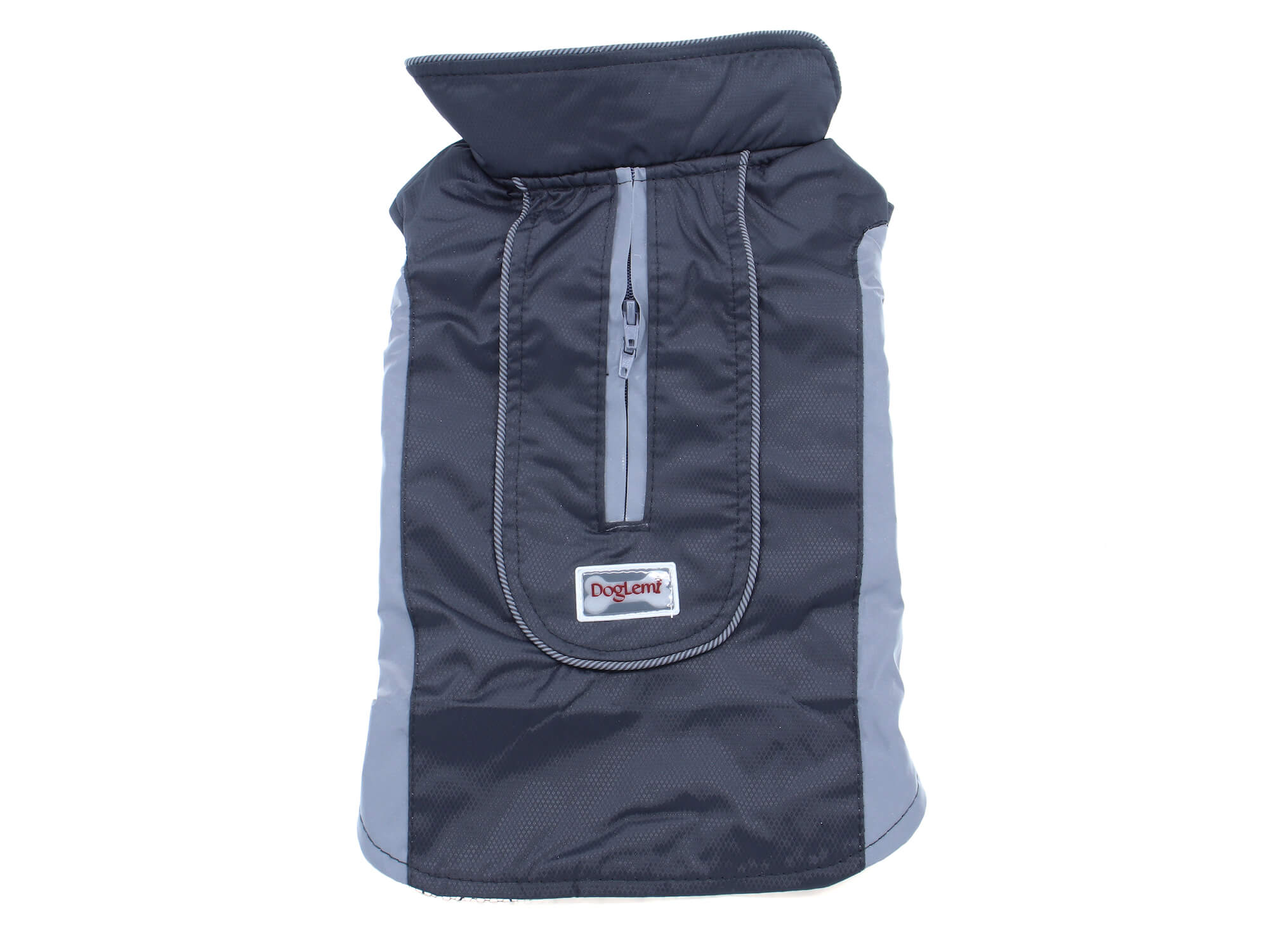Vsepropejska Jolon bunda pro psa s materiálem izolujícím teplo Barva: Černá, Délka zad (cm): 27, Obvod hrudníku: 34 - 40 cm