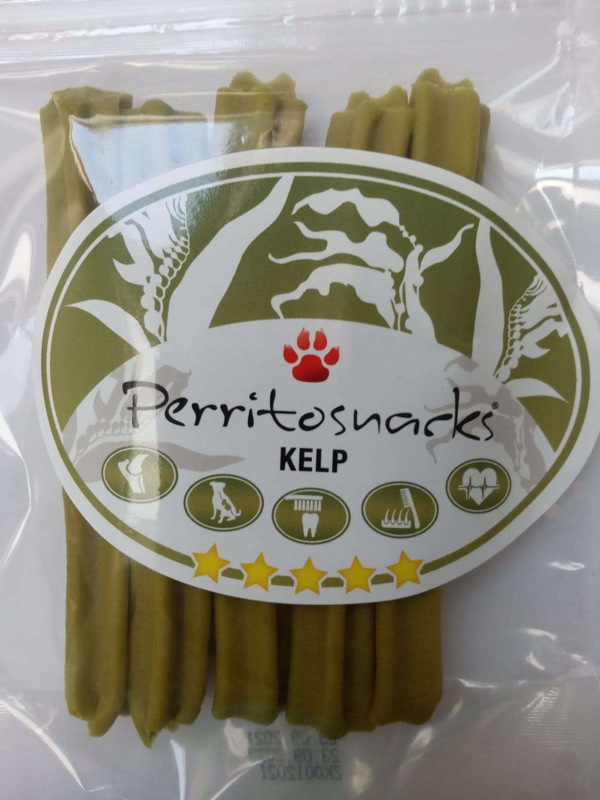 Perrito dentální tyčinky Kelp hvězda | 5 ks