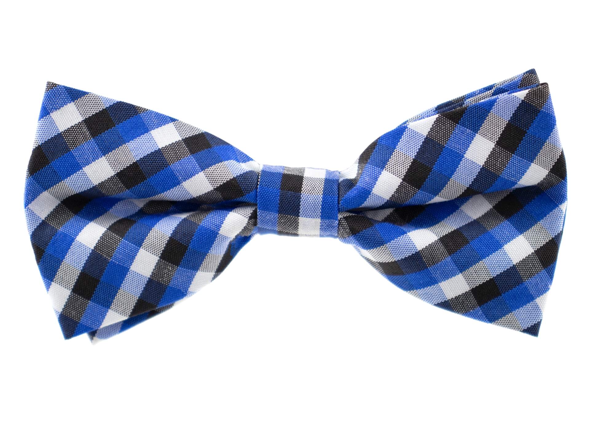 Vsepropejska Britain modrý károvaný motýlek pro psa | 20 - 44 cm