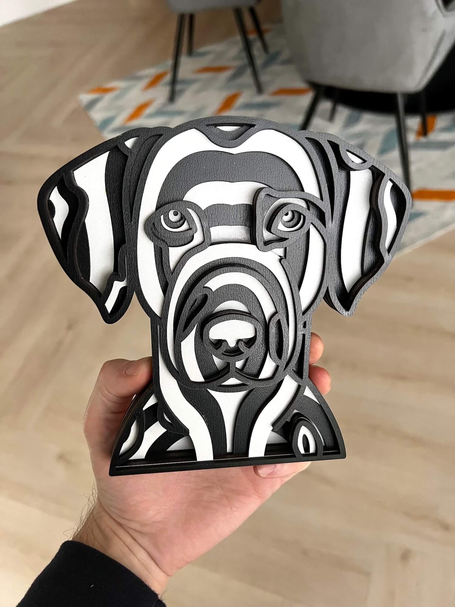 Vsepropejska Mandala Dalmatin dekorace na stůl Barva: Vlastní barva, Rozměr (cm): 17, Druh: Dřevěná