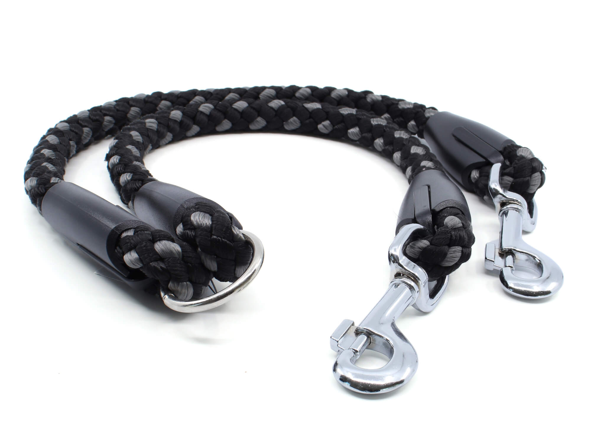 Palkar Trini rozdvojka na vodítko pro psa Barva: Šedá