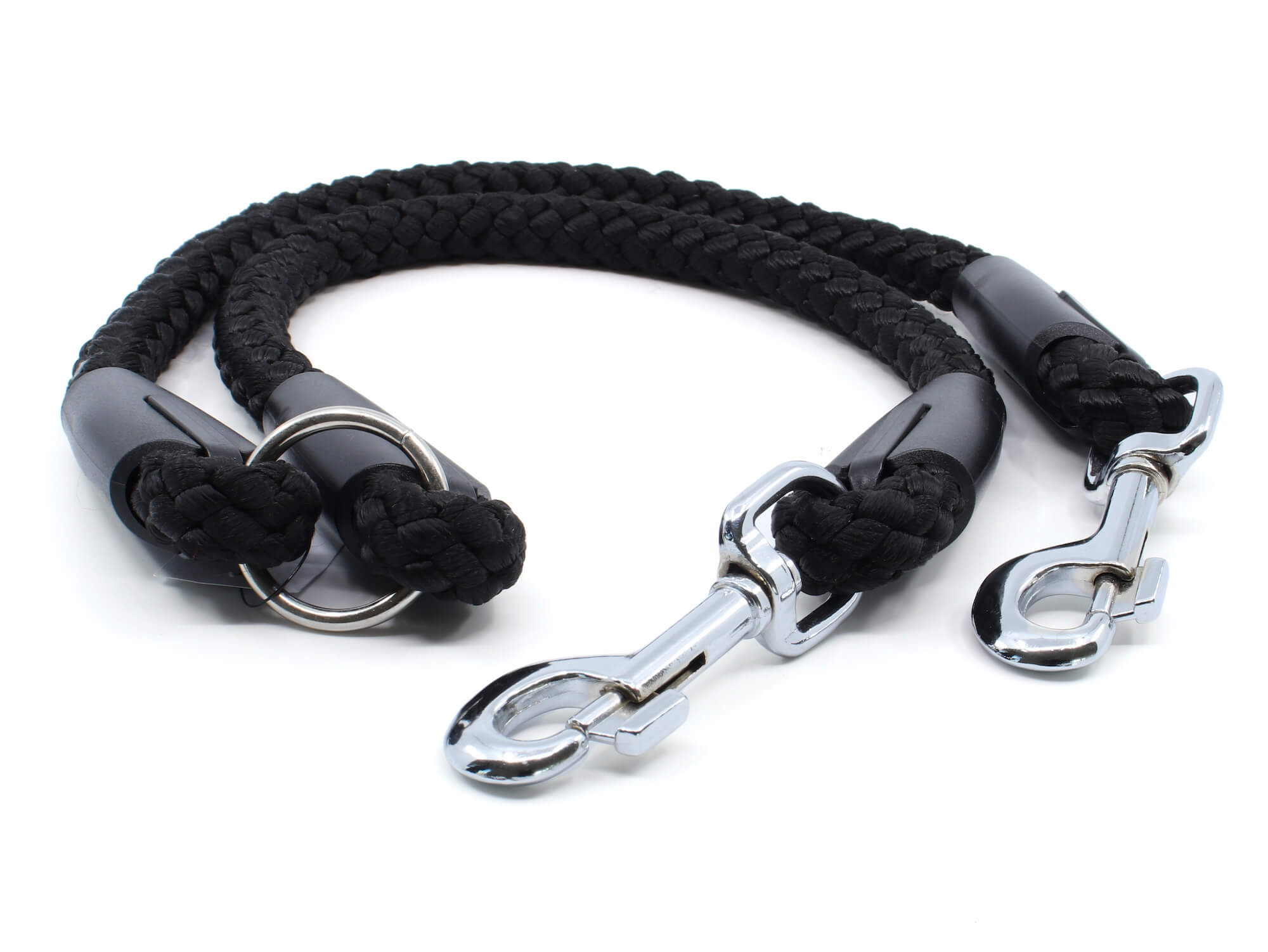 Palkar Trini rozdvojka na vodítko pro psa Barva: Černá